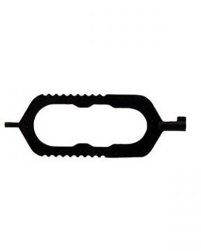 ZT25 Super Grip Key Solid Steel – Black – Zak Tools