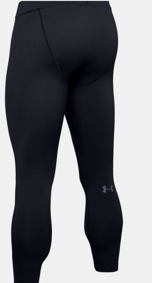 Under Armour Base 2.0 Boys Leggings in Black-Pitch Gray