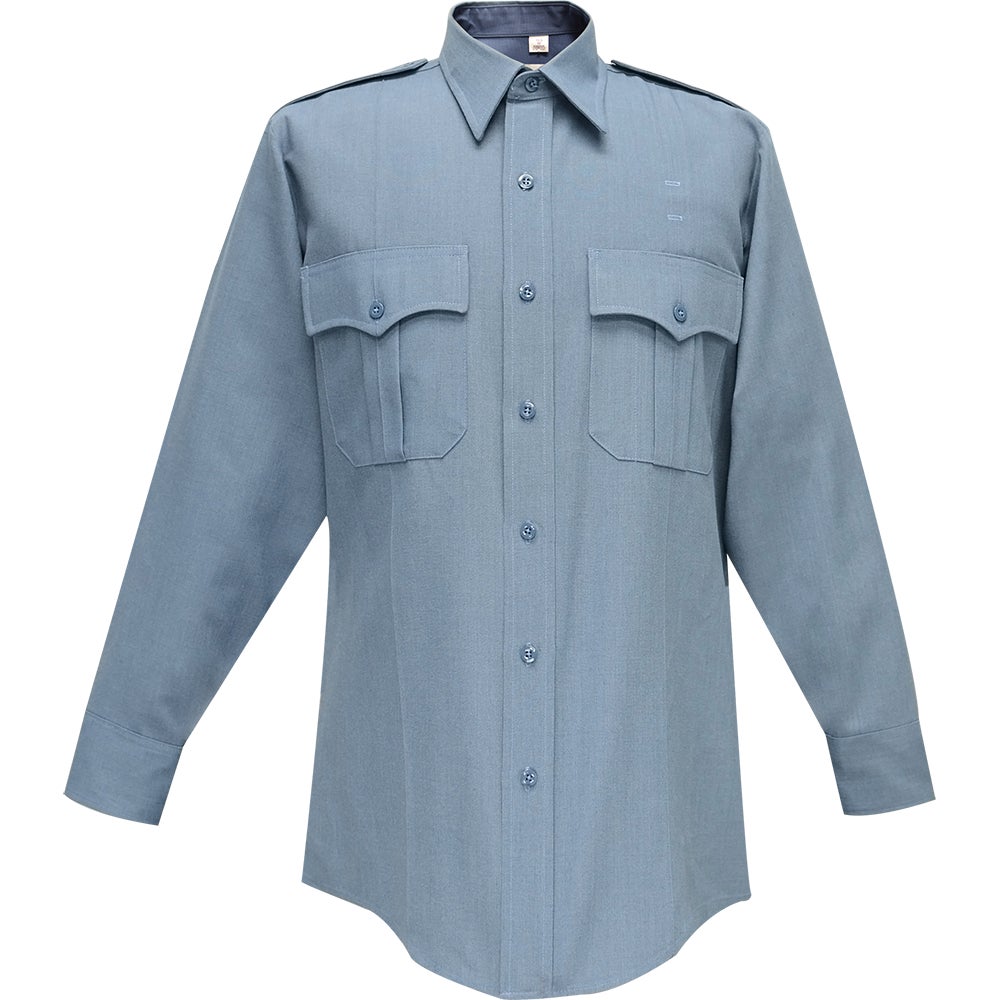 Flying Cross Deluxe Tropical Poly/Rayon Men's Long Sleeve Shirt