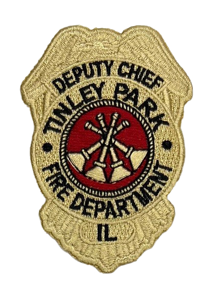 deputy chief breast patch on the left chest