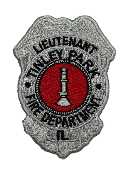 lieutenant breast patch on the left chest